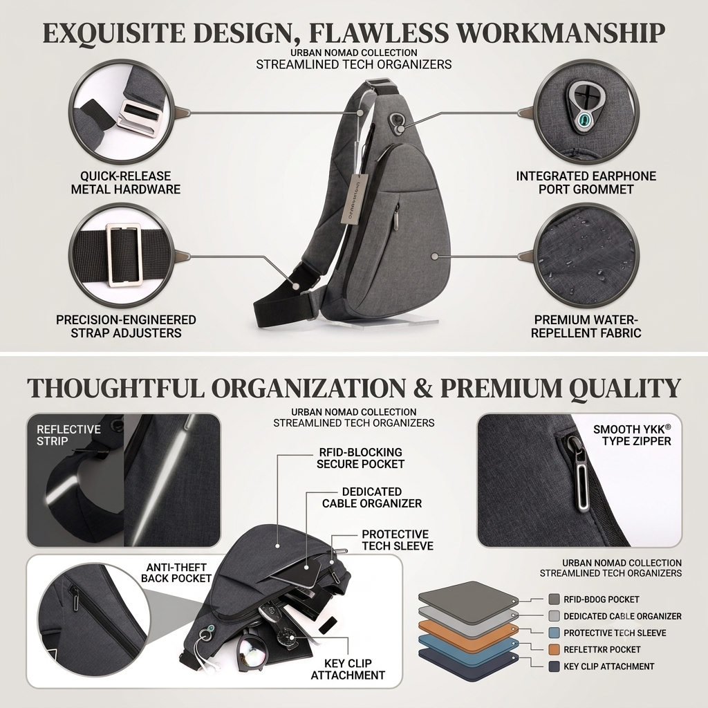 Anti-Theft Sling Bag
